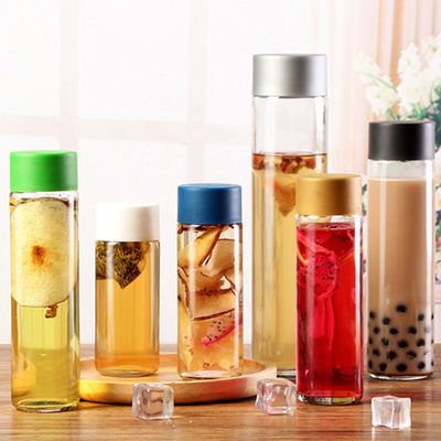 Cold Pressed Glass Beverage Bottle With PP Caps Classic Style Machine Made supplier